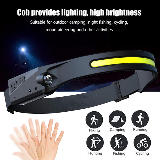 LED Induction Riding Headlamp | LED Induction Headlamp | SparkScuplt